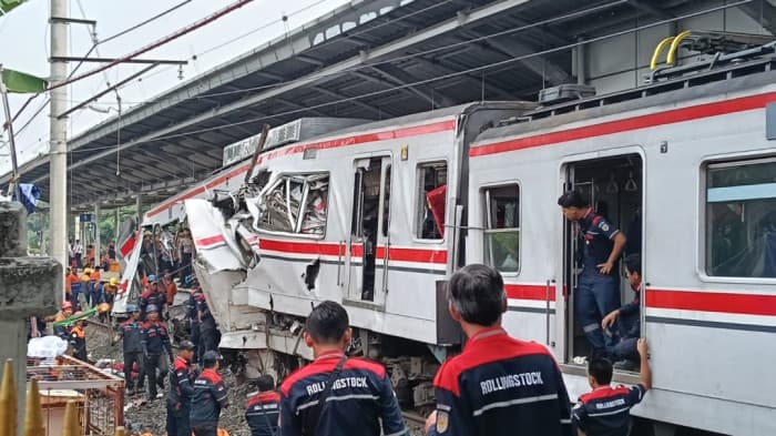 KNKT Ungkap Penyebab Awal Kecelakaan Kereta di Bekasi