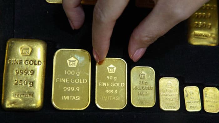 Harga Emas Hari Ini Stagnan, Dibanderol Rp2,773 Juta per Gram